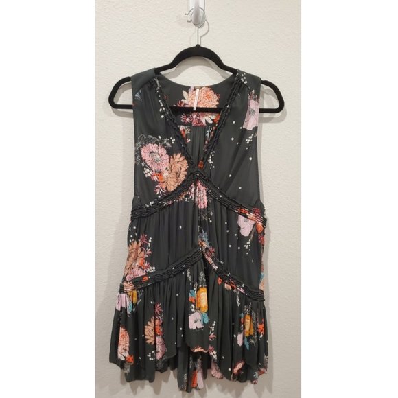 FREE PEOPLE Haze Printed Tunic Blouse - Picture 2 of 4